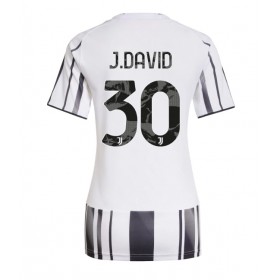 Juventus Jonathan David #30 Hjemme skjorte til dame 2025-26 Kortermet